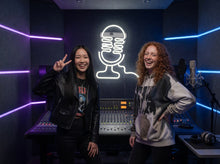 Load image into Gallery viewer, Studio Microphone Neon Sign, Recording Mic Neon Sign, Podcast Mic Neon Sign
