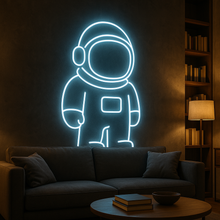 Load image into Gallery viewer, Astronaut Helmet neon sign, Space Suit neon sign, Cosmic Explorer neon sign
