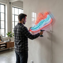Load image into Gallery viewer, Sneakers neon sign, Running Shoes neon sign, Athletic Footwear neon sign

