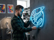 Load image into Gallery viewer, Shrimp Neon Sign, Seafood Neon Sign, Prawn Neon Sign
