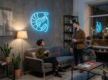Load image into Gallery viewer, Shrimp Neon Sign, Seafood Neon Sign, Prawn Neon Sign

