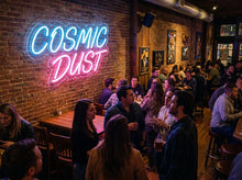 Load image into Gallery viewer, Cosmic dust neon sign, Space stardust neon sign, Galaxy nebula neon sign
