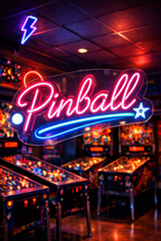 Load image into Gallery viewer, Pinball neon sign, Retro arcade neon sign, Arcade machine neon sign Multicolor
