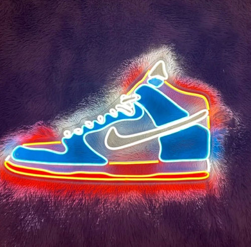 Air Jordan Neon Sign,Sneaker Neon Sign,Sneaker Led Neon,Sneaker Night Light,Air Jordan Wall Art