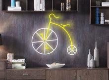 Load image into Gallery viewer, Bicycle neon sign, Vintage Bicycle, Bicycle led sign, Bicycle light sign, Bike neon sign, Cyclist neon sign, Bicycle lover gift,
