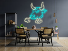 Load image into Gallery viewer, Neon bull, Bull Head Neon
