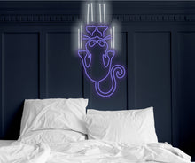 Load image into Gallery viewer, Cat Led Neon Sign, Bedroom Decor, Animal Lover Gifts, Cute Wall Custom Neon Decor, Cat Night Light
