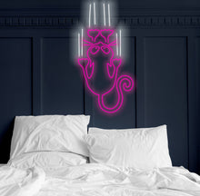 Load image into Gallery viewer, Cat Led Neon Sign, Bedroom Decor, Animal Lover Gifts, Cute Wall Custom Neon Decor, Cat Night Light

