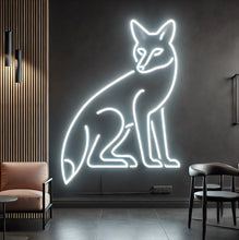 Load image into Gallery viewer, Coyote neon sign, coyote neon light, coyote neon sign decor, coyote neon sign for sale, coyote neon sign custom, coyote neon sign art, coyote neon sign vintage, coyote neon sign LED, coyote neon sign bar, coyote neon sign shop
