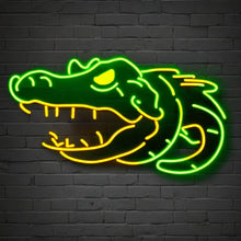 Load image into Gallery viewer, Сrocodile neon sign, Сrocodile neon light, Сrocodile led neon, Сrocodile led light
