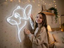 Load image into Gallery viewer, Chihuahua neon sign, dog neon sign, Puppy Small Dog neon sign, Pet Owner Gift, LED Night Neon, Bedside
