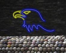 Load image into Gallery viewer, Neon Eagle, Eagle LED Sign, Neon Bald Eagle, predatory bird neon sign, eagle head neon sign, Eagle Head LED Neon Sign, Neon Bald Eagle Head
