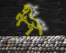 Load image into Gallery viewer, Horse Neon sign, Neon Mustang Sign, Custom Neon Horse Sign
