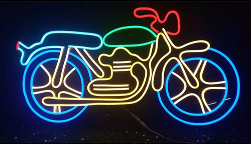 Motorcycle Neon Sign, Motorbike Neon Sign, Bicycle Led Sign, Motorcycle Led Sign