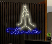 Load image into Gallery viewer, Namaste Neon Signs, Neon Signs Yoga
