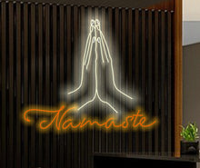 Load image into Gallery viewer, Namaste Neon Signs, Neon Signs Yoga
