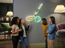 Load image into Gallery viewer, Golf Neon Sign, Golf Club Ball Neon Sign, Golfer Sports Neon Sign
