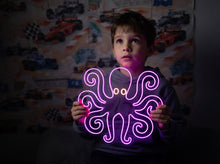 Load image into Gallery viewer, Octopus Neon Sign, Tentacle Neon Sign
