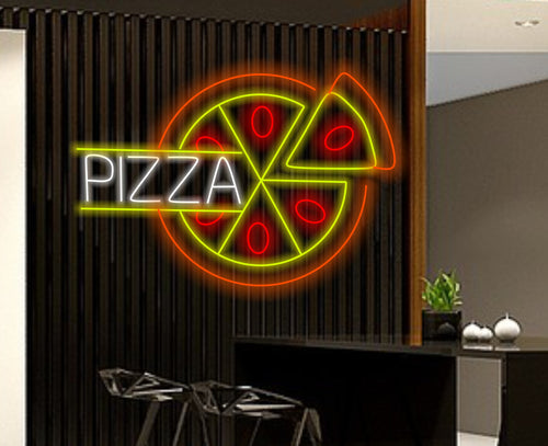 Neon sign Pizza