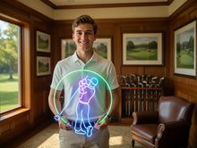 Load image into Gallery viewer, Golf Player Neon Sign, Golfer Swing Neon Sign, Country Club Neon Sign
