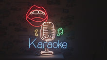 Load and play video in Gallery viewer, Karaoke Night Bar Neon Sign, Karaoke Night Led Light, Karaoke Club Neon Sign, Karaoke Logo Neon Sign, Bedroom Decor
