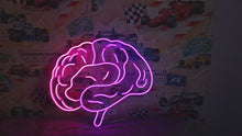 Load and play video in Gallery viewer, Human Brain neon sign, Brain Anatomy neon sign, Thinking Brain neon sign
