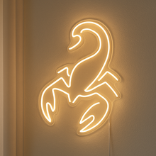 Load image into Gallery viewer, Scorpion Neon Sign, Desert Arachnid Neon Sign, Stinger Neon Sign
