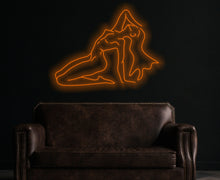 Load image into Gallery viewer, Woman body neon sign, Body neon sign, Body led sign, Woman body led light, Lady neon sign, Neon sign bedroom girl

