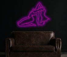 Load image into Gallery viewer, Woman body neon sign, Body neon sign, Body led sign, Woman body led light, Lady neon sign, Neon sign bedroom girl
