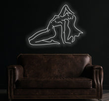 Load image into Gallery viewer, Woman body neon sign, Body neon sign, Body led sign, Woman body led light, Lady neon sign, Neon sign bedroom girl
