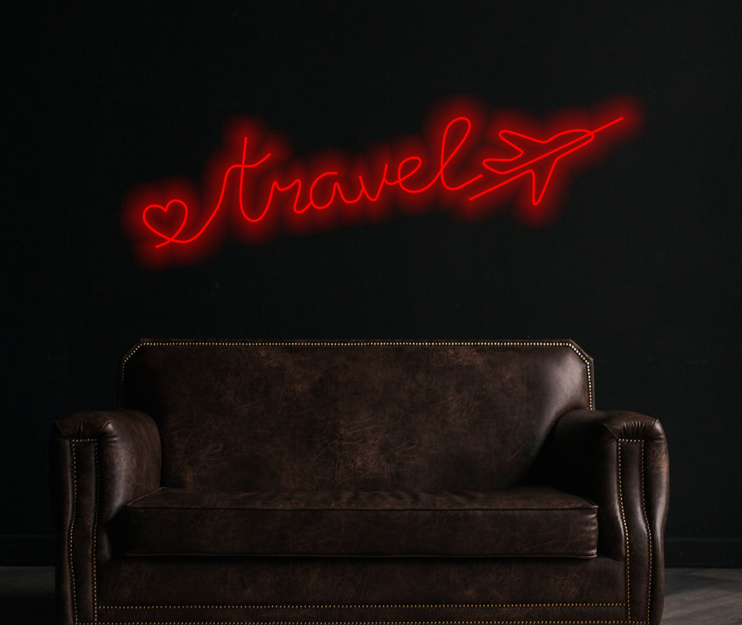 AirPlane Neon Sign, Plane Neon Sign, Airplane Led Neon sign