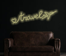 Load image into Gallery viewer, AirPlane Neon Sign, Plane Neon Sign, Airplane Led Neon sign
