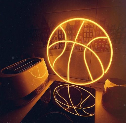 Basketball Ball LED Neon Sign
