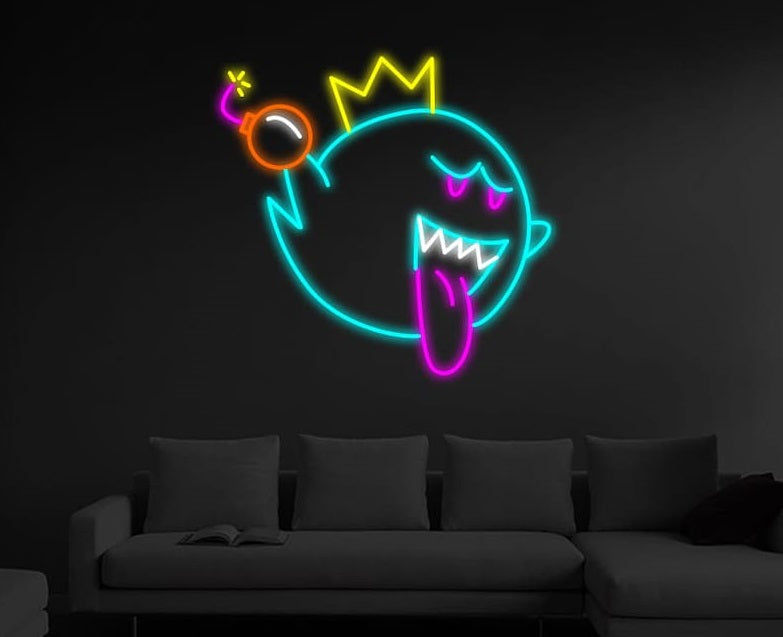 Boo Neon sign
