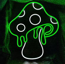 Load image into Gallery viewer, Drippimg Mushroom Led Neon Sign, Mushroom Led Lights, Plant Neon Sign, Neon Sign Bedroom
