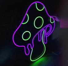 Load image into Gallery viewer, Mushroom Led Neon Sign, Mushroom Led Lights, Plant Neon Sign
