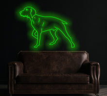 Load image into Gallery viewer, dog neon sign, English Pointer dog neon sign, Unique dog lover gift, animals neon sign
