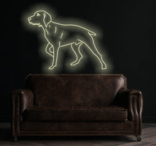 Load image into Gallery viewer, dog neon sign, English Pointer dog neon sign, Unique dog lover gift, animals neon sign
