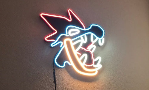Feraligatr Neon Sign LED Pokémon Anime
