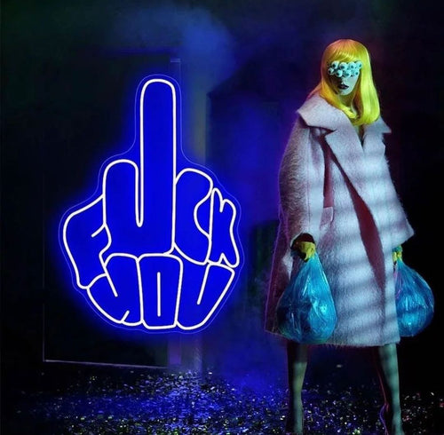 Fuck neon sign,Fuck led sign,Fuck neon light,Fuck wall decor,Fuck you neon sign,Fuck you led sign,Fuck you wall decor,Neon sign wall art