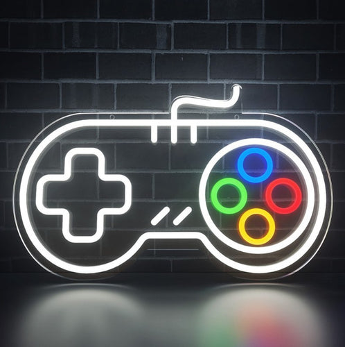 Game Neon Sign, Gamer Neon Sign, Game Controller Neon Sign, Gamer Neon Sign Gift, Gamer Gifts Gamepad Neon Sign