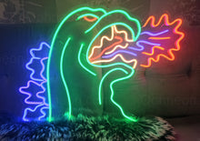 Load image into Gallery viewer, Godzilla Neon Sign LED light
