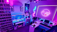 Load image into Gallery viewer, Boo Neon sign |Ghost Neon Light, Japanese Anime neon sign, Super Mario Boo, King Boo Mario boo light
