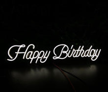 Load image into Gallery viewer, Happy Birthday Neon Sign, Birthday party Neon Sign, Celebratory Birthday Neon Sign, Thrilled Birthday Neon Sign, Jubilant Birthday Neon Sign
