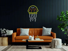 Load image into Gallery viewer, Jellyfish Medusa Led Light Neon Sign neonartUA
