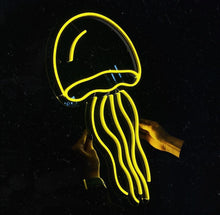 Load image into Gallery viewer, Jellyfish Neon Sign, meduza Led Sign, Neon Wall Sign, sea Neon Light
