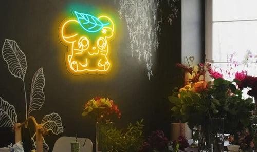 Kawaii Anime Game Mouse LED Neon Sign