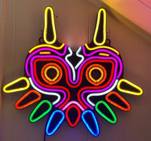 Load image into Gallery viewer, Majora&#39;s Mask Legend of Zelda Neon Sign LED
