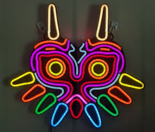 Load image into Gallery viewer, Majora&#39;s Mask Legend of Zelda Neon Sign, Majoras Mask Neon Light
