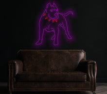 Load image into Gallery viewer, American Pitbull neon Sign, Decorating Ideas For Your Home
